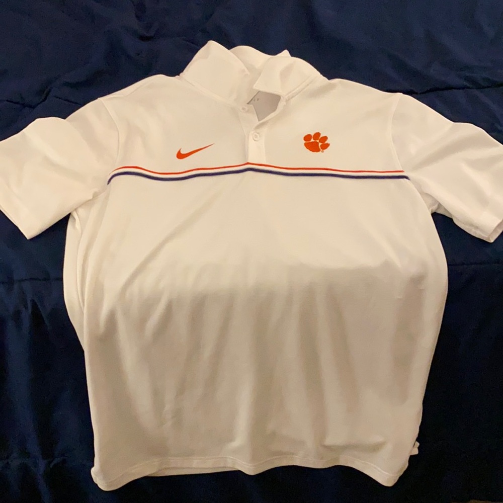 Clemson Nike Golf Polo. Size Small.